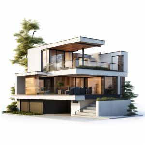 3d-rendering-house-model 3d-rendering-house-model